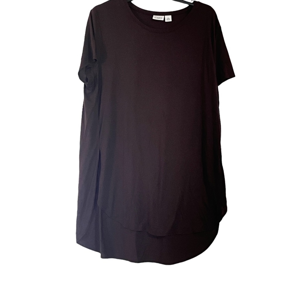 Cato’s• Brown Short Sleeve Top